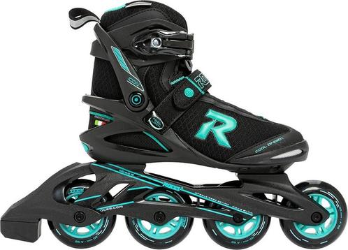 Roces Icon 80 Skeelers Maat 39 - Dames Skates - Zwart Blauw, Kinderen en Baby's, Speelgoed | Overig, Zo goed als nieuw, Verzenden