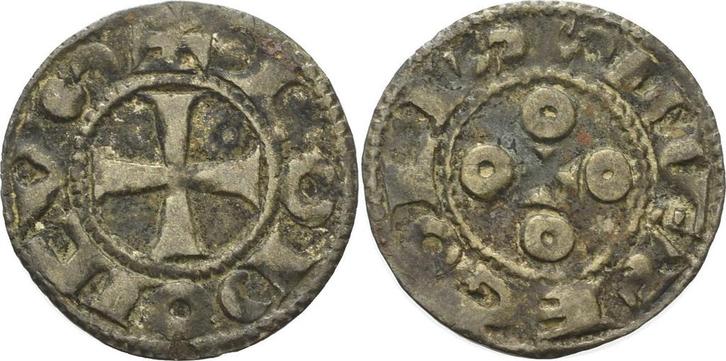 Denar Frankreich-angouleme Grafschaft Anonym, Timbres & Monnaies, Monnaies | Europe | Monnaies non-euro, Envoi