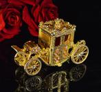 Royal Golden Carriage jewelry box or trinket box - Fabergé, Antiek en Kunst