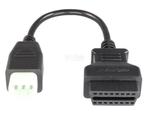 OBDSTAR KTM 6 Pins OBD - 16 Pins OBD2 Verloopkabel Motorfiet, Verzenden, Nieuw