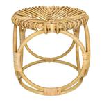 Tabouret - Japandi - Bois, Rotin, Antiek en Kunst
