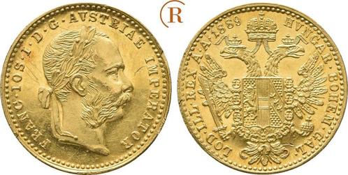 Dukat goud Wien 1896 Habsburg: Franz Joseph I, 1848-1916:, Timbres & Monnaies, Monnaies & Billets de banque | Accessoires, Envoi