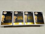 Funko - Funko Pop x4 Golden - Luke Skywalker; Yoda;