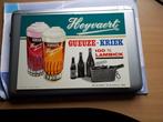 Reclamebord Heyvaert Gueuze Kriek - Reclamebord Heyvaert