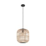 Hanglamp EGLO Bordesley Hanglamp - E27 - Ø 35 cm - Zwart/.., Verzenden