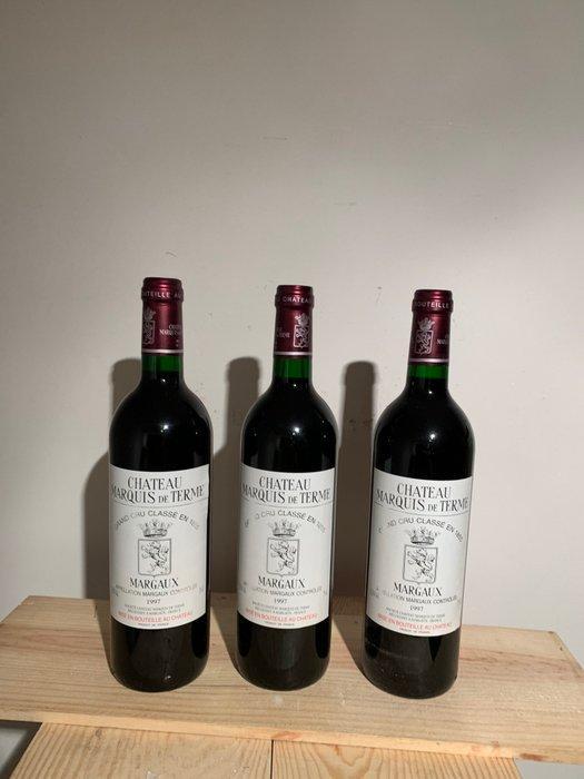1997 Chateau Marquis de Terme - Bordeaux, Margaux Grand Cru, Verzamelen, Wijnen
