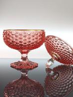 Secoloventesimo - Koekjesdoos - Bubbel - Bladgoud - Roze, Antiquités & Art