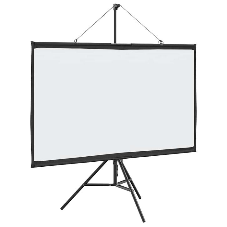 vidaXL Projectiescherm met statief 72 inch 16:9, Audio, Tv en Foto, Beamers, Nieuw, Verzenden