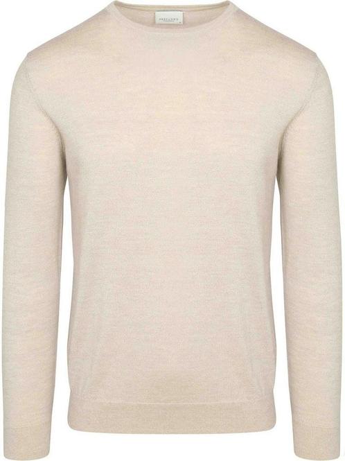Profuomo Pullover Merinowol Ecru maat Maat 52/54 (L) Heren, Kleding | Heren, Truien en Vesten, Nieuw, Maat 52/54 (L), Verzenden