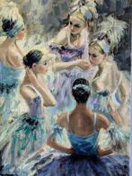 Salvatore Rodriquez (1957) - Prima di entrare in scena, Antiek en Kunst, Kunst | Schilderijen | Klassiek