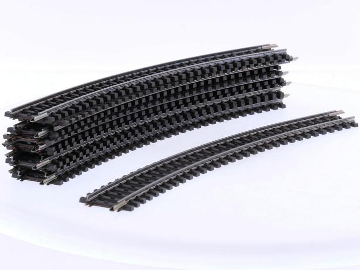 Schaal H0 Märklin 2231 K-Rails gebogen rail radius 424,6..., Hobby en Vrije tijd, Modeltreinen | H0, Wisselstroom, Analoog, Gebruikt