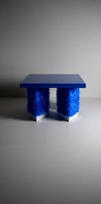 Studio Greca - Salontafel - Excentriek - Hout, Leder - Lim.