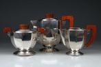 Koffieservies - .800 zilver, Antiek en Kunst