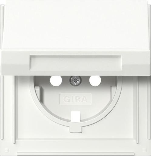 Gira Couvercle Prise Schuko TX44 Blanc pur - 492266, Bricolage & Construction, Électricité & Câbles, Envoi