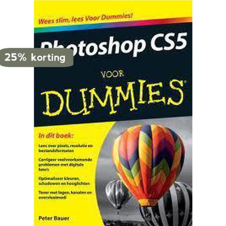 Photoshop CS5 voor dummies / Voor Dummies 9789043021012, Boeken, Informatica en Computer, Gelezen, Verzenden