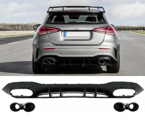 A45 AMG Look Diffuser voor Mercedes Benz A-Klasse W177 Hatch, Auto diversen, Tuning en Styling, Ophalen of Verzenden