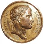 Frankrijk. Napoléon I (1804-1814). Bronze medal - Coronation