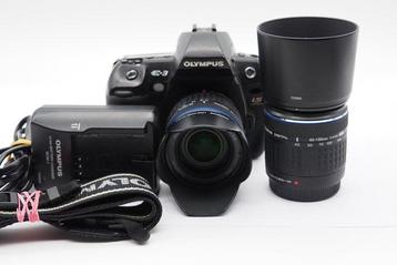 Olympus E3 IS camera + 14-42mm + 40-150mm zoomlens beschikbaar voor biedingen