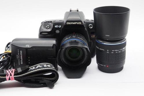 Olympus E3 IS camera + 14-42mm + 40-150mm zoomlens, Audio, Tv en Foto, Fotocamera's Digitaal