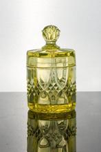 Art Deco Toiletset - Val Saint Lambert - Persglas Uranium