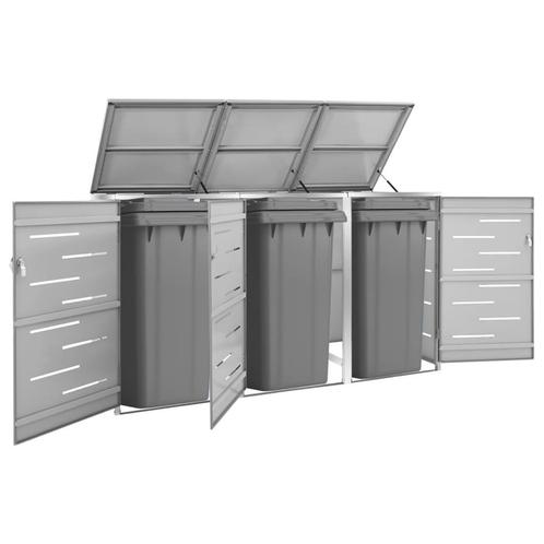 vidaXL Containerberging driedubbel 207x77,5x112,5 cm, Doe-het-zelf en Bouw, Containers, Verzenden