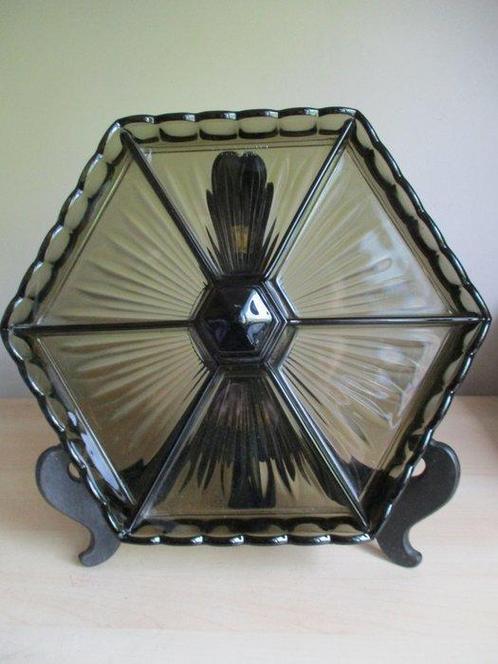 Val Saint Lambert - Charles Graffart & René Delvenne - Plat, Antiek en Kunst, Kunst | Designobjecten