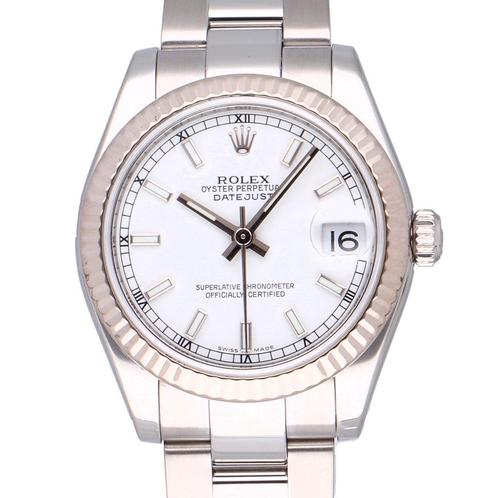 Rolex Datejust 31 178274 uit 2009, Handtassen en Accessoires, Horloges | Dames, Verzenden