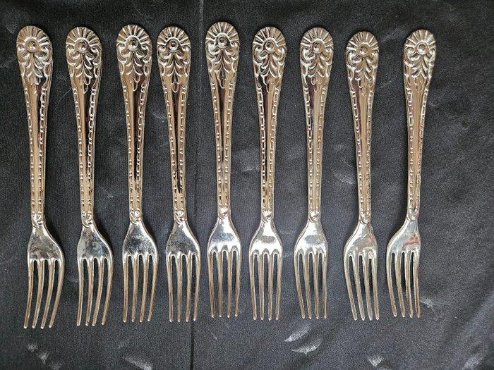Bestekset (39) - Verzilverd, Antiek en Kunst, Antiek | Meubels | Tafels