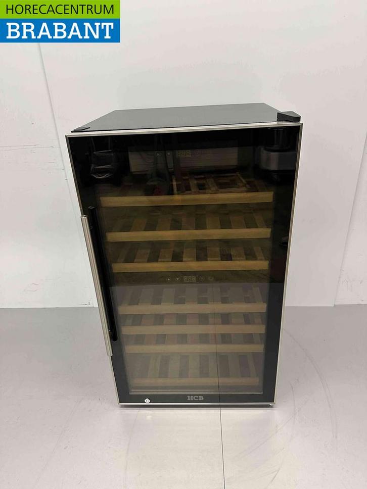 HCB Luxe Wijnkoelkast Wijnkoeling 2 zones 66 flessen 230V, Articles professionnels, Horeca | Équipement de cuisine, Enlèvement ou Envoi