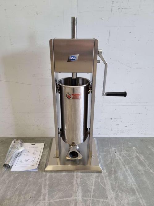 RVS Verticale vulbus stopbus worstvuller 5 liter Horeca, Zakelijke goederen, Horeca | Keukenapparatuur, Ophalen of Verzenden