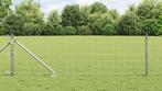 vidaXL Euro Schutting met 13 Spike Palen 0.8x25 m, Tuin en Terras, Tuinhekken en Hekwerk, Verzenden, Nieuw