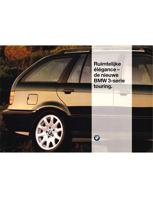 1996 BMW 3 SERIE TOURING BROCHURE NEDERLANDS, Boeken, Auto's | Folders en Tijdschriften, Ophalen of Verzenden