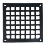 Rooster ijzer zwart 150x150 mm, Doe-het-zelf en Bouw, Nieuw, Overige materialen, Klink of Kruk