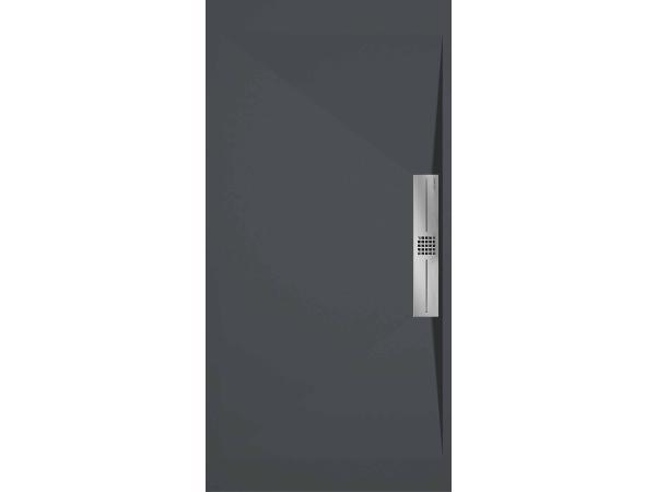 Veiling - Composiet Douche 90X100 Antraciet, Doe-het-zelf en Bouw, Sanitair