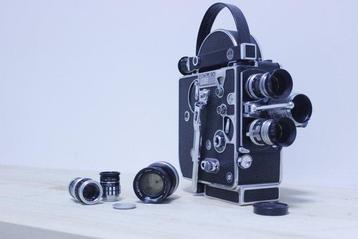 Bolex H8S + 13mm/13mm/5,5mm/25mm/36mm/48mm Caméra de cinéma