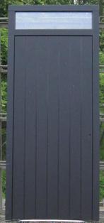 afrormosia houten buitendeur -deur -voordeur 106 x 248 zwart, Doe-het-zelf en Bouw, Deuren en Vliegenramen, 100 tot 120 cm, 215 cm of meer