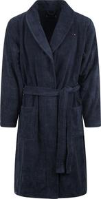 Tommy Hilfiger Badjas Donkerblauw maat Maat 36 (S) Heren, Verzenden, Nieuw, Blauw