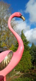 Sculpture, flamingo brons geemaileerd - 69 cm - Bronze, Antiquités & Art