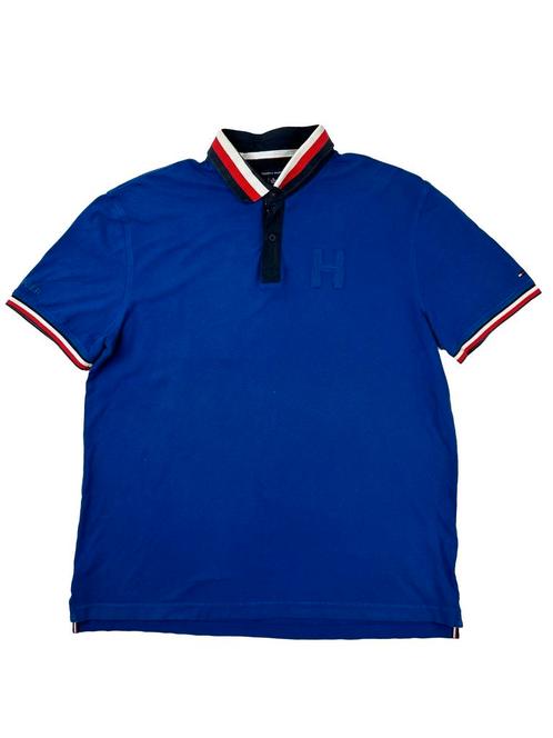 Vintage Tommy Hilfiger Polo Blue maat XL, Kleding | Heren, Polo's, Ophalen of Verzenden