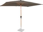 2dekans | VONROC Premium Stokparasol Rapallo 200x300cm -, Ophalen of Verzenden