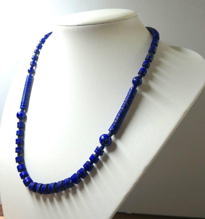 Collier lapis-lazuli fait main Sieraden- 40.66 g, Verzamelen, Mineralen en Fossielen