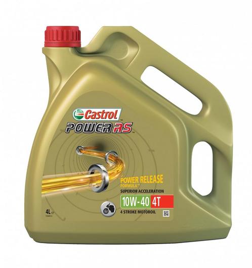 Castrol Power RS 4T 10W40 4 Liter, Autos : Divers, Produits d'entretien, Enlèvement ou Envoi