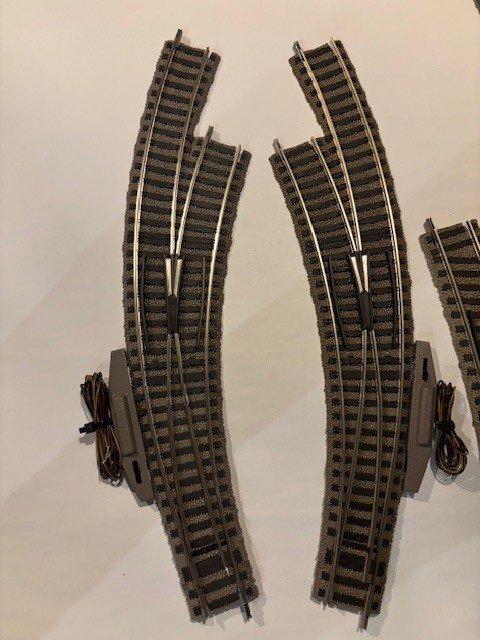 Fleischmann H0 - 6140, 6170W, 6142L, 6142R - Voie ferrée, Hobby & Loisirs créatifs, Trains miniatures | HO