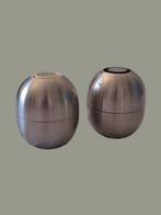 Georg Jensen - Piet Hein - Salière et poivrière (2) - Acier