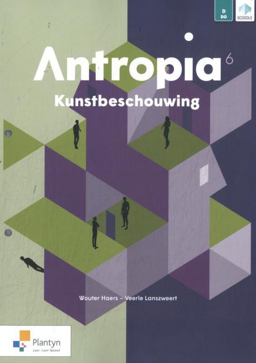 Antropia - Antropia 6 Kunstbeschouwing Activerend leerboek, Boeken, Overige Boeken, Gelezen, Verzenden