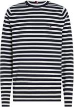Tommy Hilfiger Trui Streep Navy maat Maat 52/54 (L) Heren, Verzenden