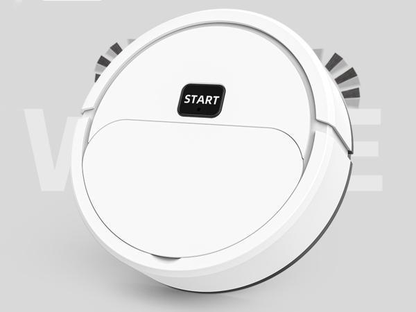 Veiling - Set van 2 mini robotstofzuigers - wit, Elektronische apparatuur, Stofzuigers