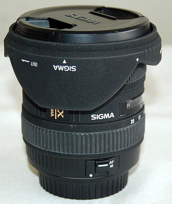 Sigma 10-20/4-5.6 EX DC HSM Canon Mount,Front & Back Caps,, Audio, Tv en Foto, Fotocamera's Digitaal