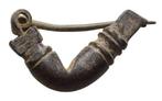 Oud-Grieks Brons, - Uitzonderlijke Frigische fibula/broche