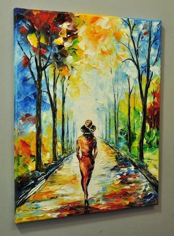 Olga Nowak (1956) - A Spanish woman on a walk
